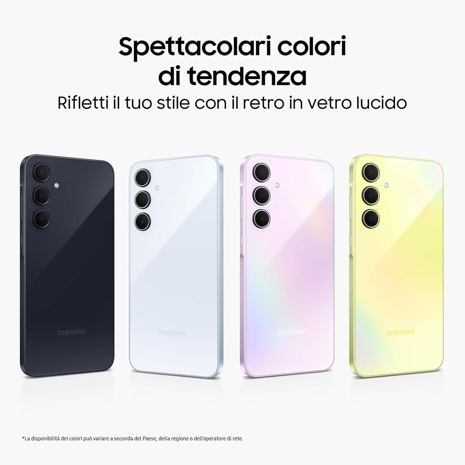 Samsung Galaxy A35 5G 8Gb Ram 256Gb Dual Sim Awesome Navy + Cover Clear Case Omaggio Usato Samsung Galaxy A35 5G 8Gb Ram 256Gb Dual Sim Awesome Navy + Cover Clear Case Omaggio Usato